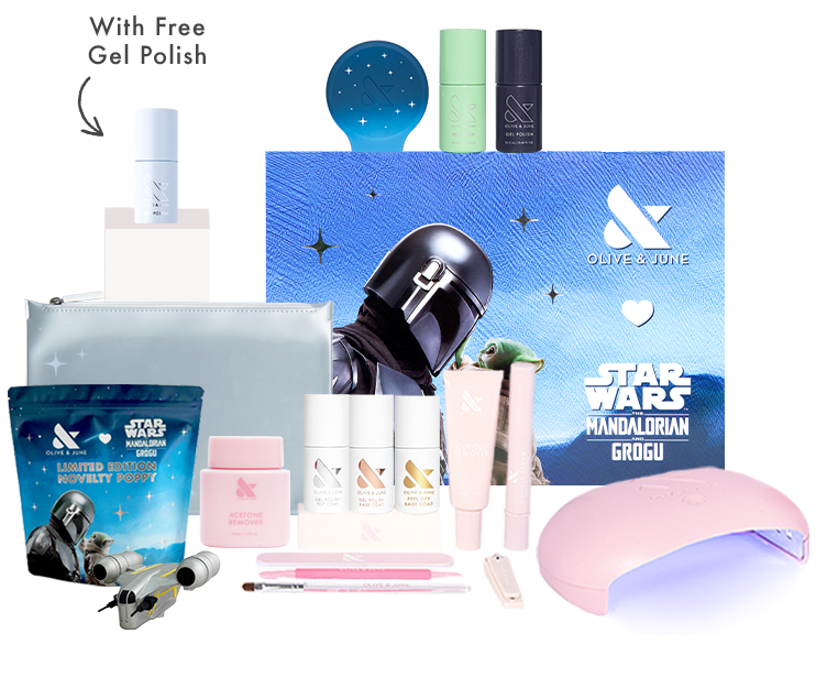 The Mandalorian and Grogu Gel Mani System